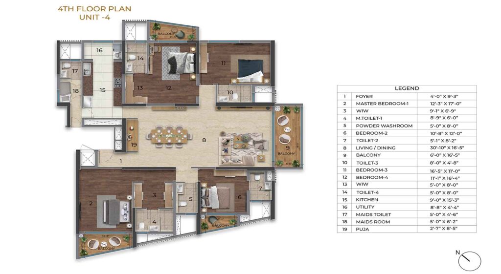 puravankara-orient-grand-floor-plan